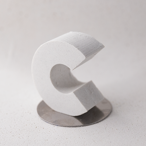 "C" tiny magnetic letter