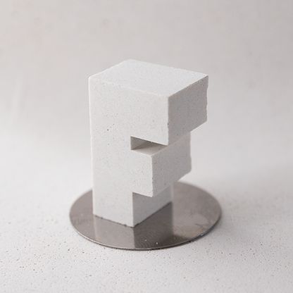 "F" tiny magnetic letter