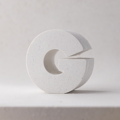 "G" tiny magnetic letter