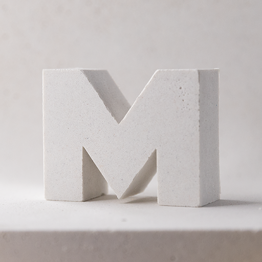 "M" tiny magnetic letter