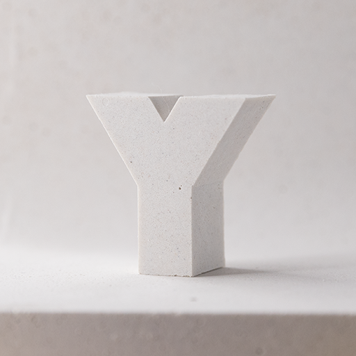 "Y" tiny magnetic letter